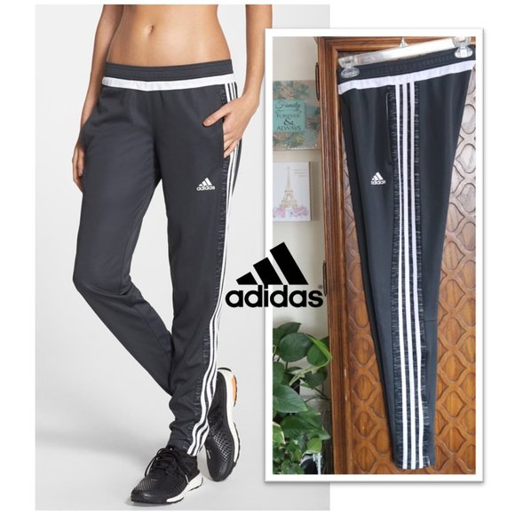 Adidas Tiro 15 Training Soccer Pants - Gray Camo Stripes - Picture 1 of 16